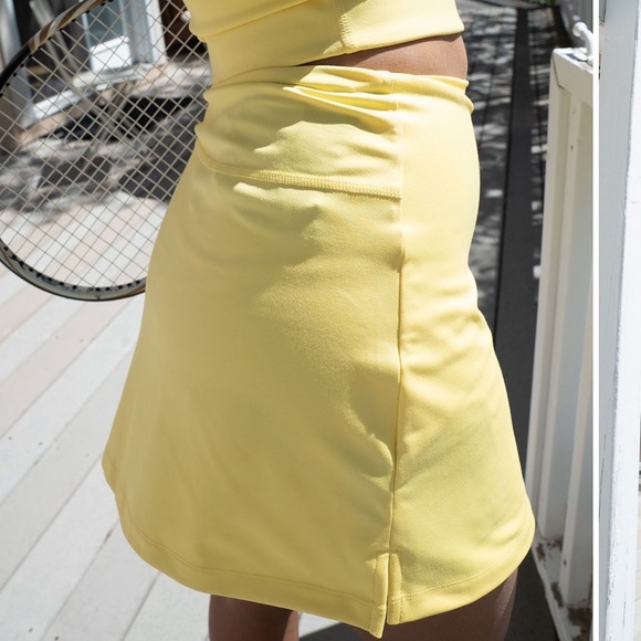 Girlfriend Collective Lemon Skort size XXL - Picture 4 of 9